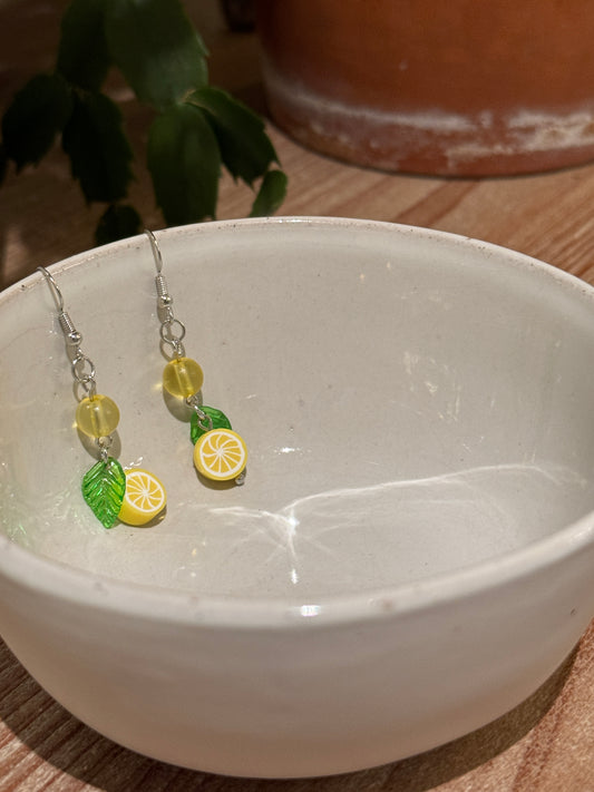 Lemon Zest Earrings